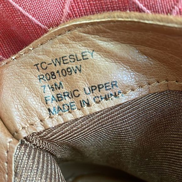 True Craft 7.5 tan faux suede ankle boots with fringe TC Wesley NWOT - Picture 5 of 9